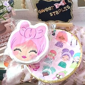 🎀SPA Makeup Bachelorette Pink Party Supplies cbe paperie coquette bow 🎀🎀